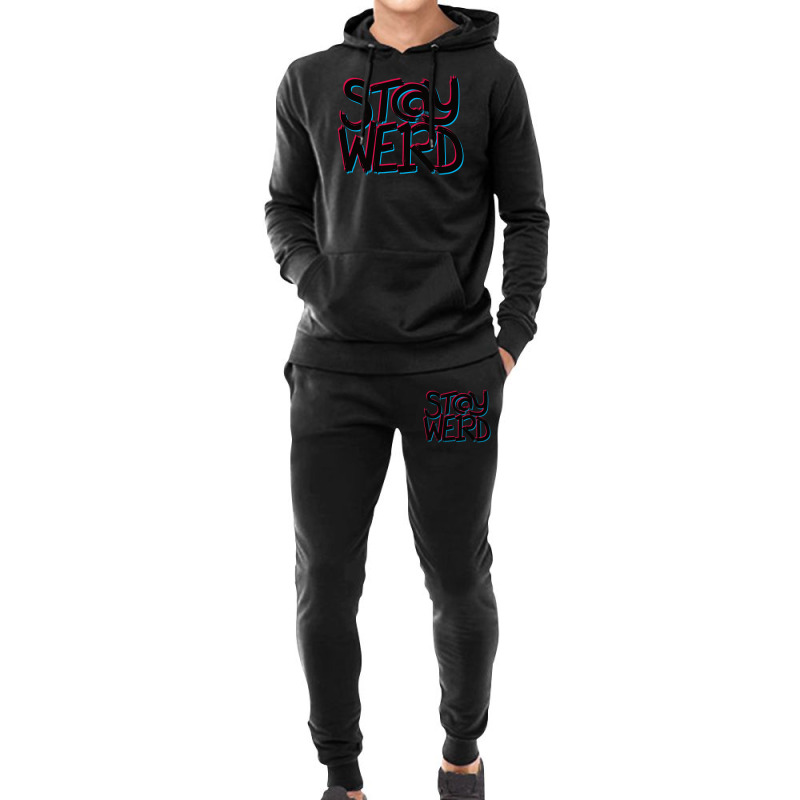 Stay Weird Hoodie & Jogger Set | Artistshot