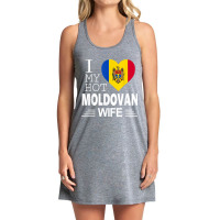 I Love My Hot Moldovan Wife   Moldovan Flag T Shirt Tank Dress | Artistshot