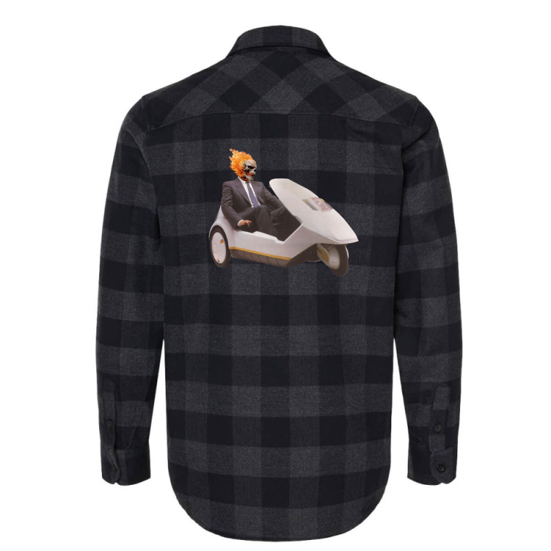 Straight Up Ghostin' Flannel Shirt | Artistshot