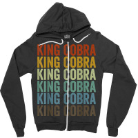 King Cobra Vintage Snake T Shirt Zipper Hoodie | Artistshot