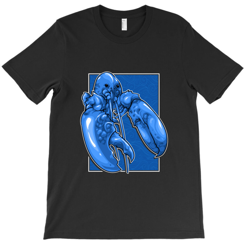 Funny Jumpscare Lobster Meme Blue Crustacean Pullover Hoodie T-shirt | Artistshot