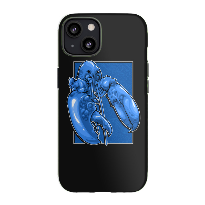 Funny Jumpscare Lobster Meme Blue Crustacean Pullover Hoodie Iphone 13 Case | Artistshot