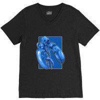 Funny Jumpscare Lobster Meme Blue Crustacean Pullover Hoodie V-neck Tee | Artistshot