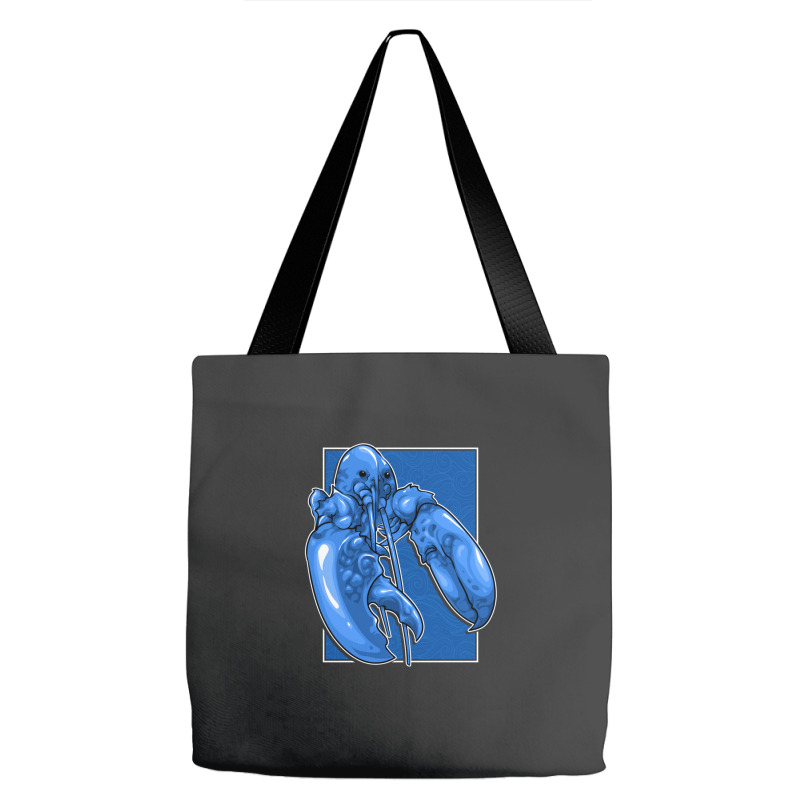 Funny Jumpscare Lobster Meme Blue Crustacean Pullover Hoodie Tote Bags | Artistshot