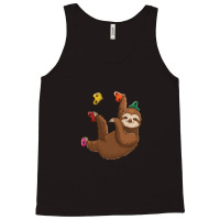 Funny Rock Climbing Sloth Bouldering Wall Climb Tank Top | Artistshot