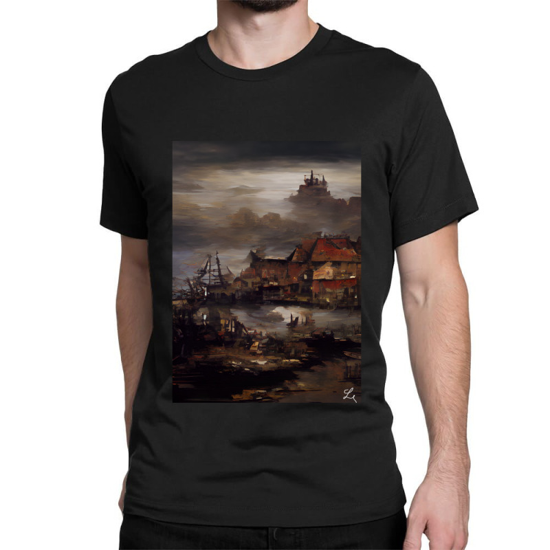 The Fishing Hamlet Classic T-shirt | Artistshot