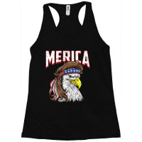 Hot Trend Merica Eagle Mulle 4th Of July Redneck Patriot Racerback Tank | Artistshot