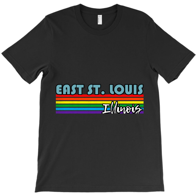 Limited Edition East St. Louis Illinois Pride Shirt East St. Louis Lgb T-shirt | Artistshot