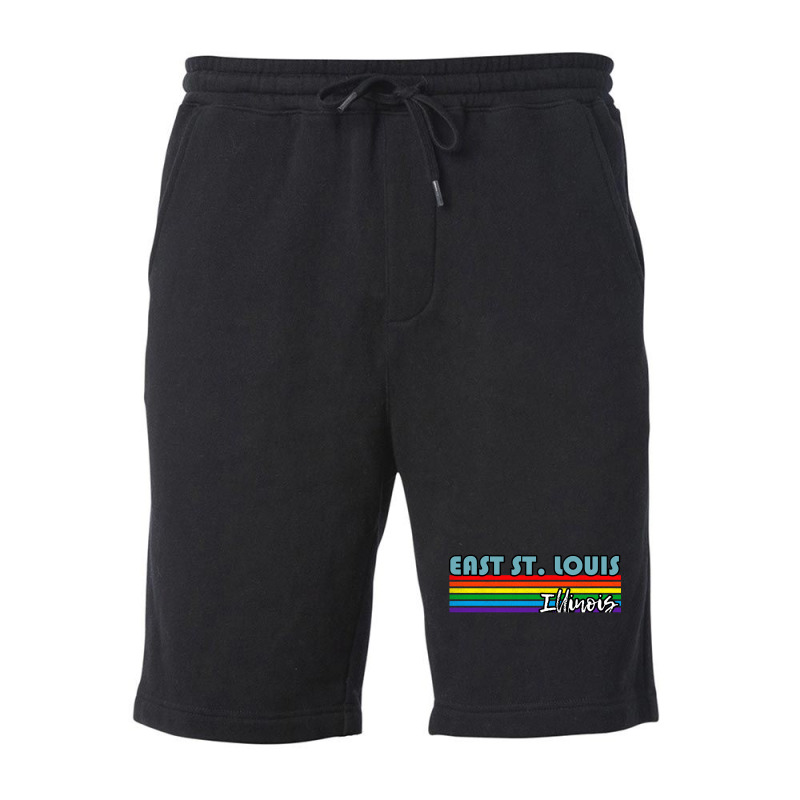 Limited Edition East St. Louis Illinois Pride Shirt East St. Louis Lgb Fleece Short | Artistshot