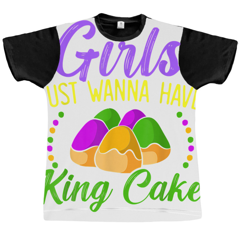 King Cake Mardi Gras 2023 Celebration Nola Festival T Shirt Graphic T-shirt | Artistshot