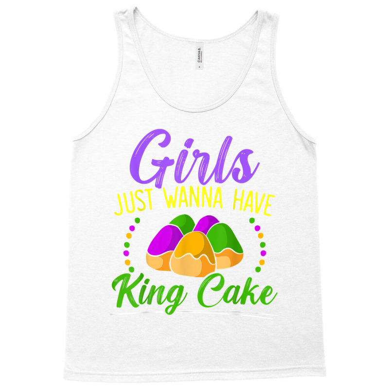 King Cake Mardi Gras 2023 Celebration Nola Festival T Shirt Tank Top | Artistshot