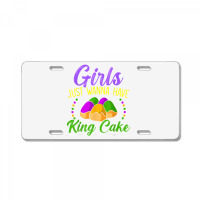 King Cake Mardi Gras 2023 Celebration Nola Festival T Shirt License Plate | Artistshot