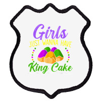 King Cake Mardi Gras 2023 Celebration Nola Festival T Shirt Shield Patch | Artistshot