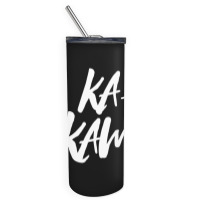 What Does The Crow Say! Skinny Tumbler | Artistshot