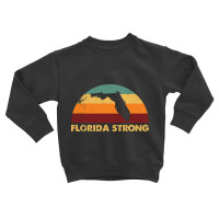 Hot Trend Vintage Retro Florida Strong Toddler Sweatshirt | Artistshot