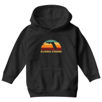 Hot Trend Vintage Retro Florida Strong Youth Hoodie | Artistshot