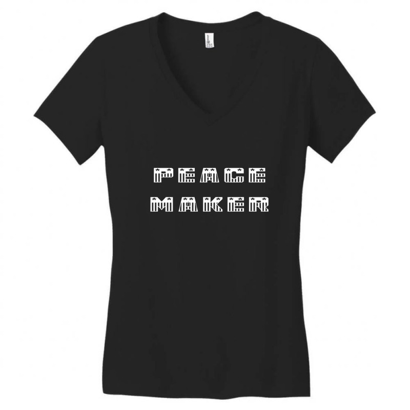 Vigilante Peacemaker Simple Design Peace Maker Women's V-neck T-shirt | Artistshot