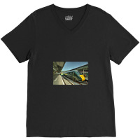 Swansea Iet V-neck Tee | Artistshot