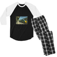 Swansea Iet Men's 3/4 Sleeve Pajama Set | Artistshot