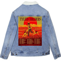 Send In The Hounds Tour Unisex Sherpa-lined Denim Jacket | Artistshot