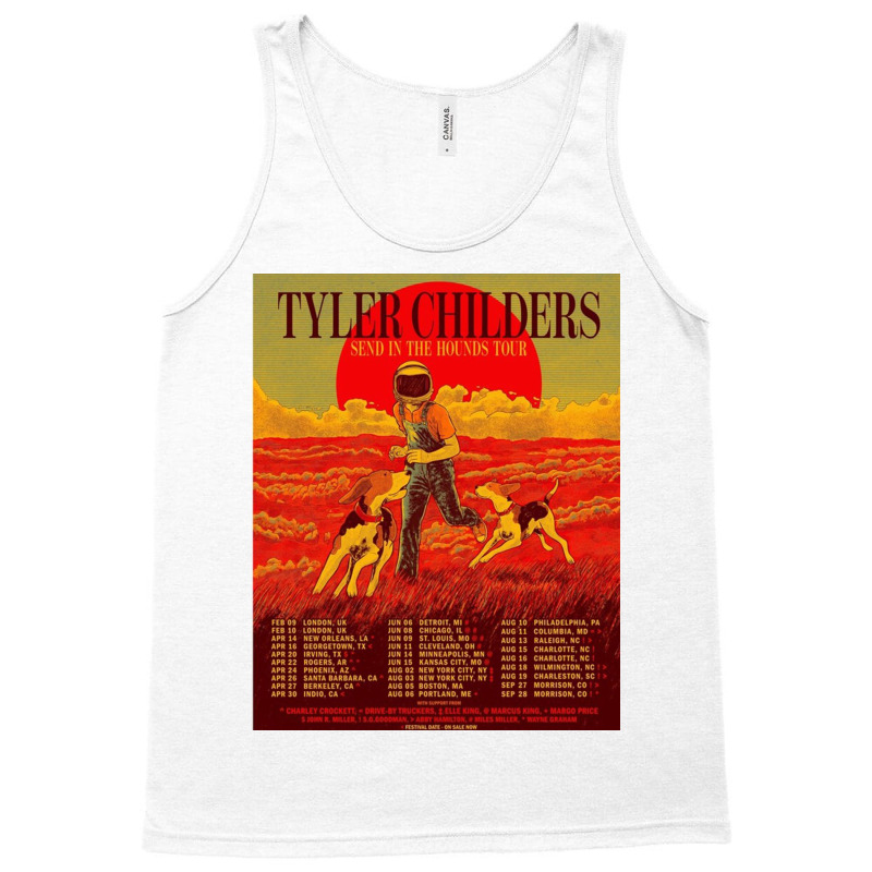 Send In The Hounds Tour Tank Top | Artistshot