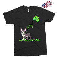 St Patricks Day T  Shirt Lucky Boston Terrier Dog Shamrock St Patricks Exclusive T-shirt | Artistshot