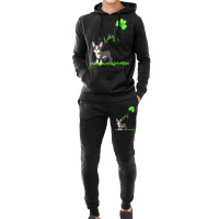 St Patricks Day T  Shirt Lucky Boston Terrier Dog Shamrock St Patricks Hoodie & Jogger Set | Artistshot