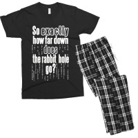 Take The Red Pill (dark Background Only) Men's T-shirt Pajama Set | Artistshot