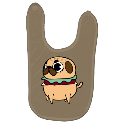 Pug Burger Baby Bibs Designed By Icang Waluyo