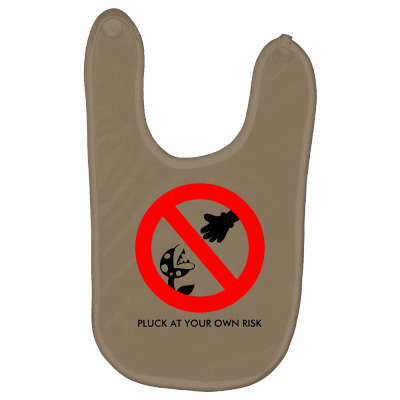 Pluck At Your Own Risk Baby Bibs Designed By Icang Waluyo