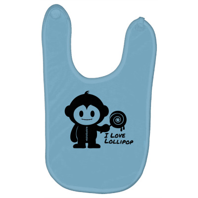 Monkeystein And Lollipop Baby Bibs Designed By Icang Waluyo