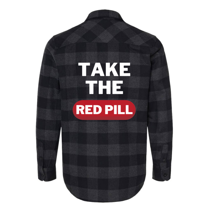 Take The Red Pill 7 Flannel Shirt | Artistshot