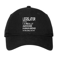 Legislator Definition Funny Legislation Lawmaker Politician T Shirt Adjustable Cap | Artistshot