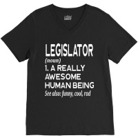 Legislator Definition Funny Legislation Lawmaker Politician T Shirt V-neck Tee | Artistshot