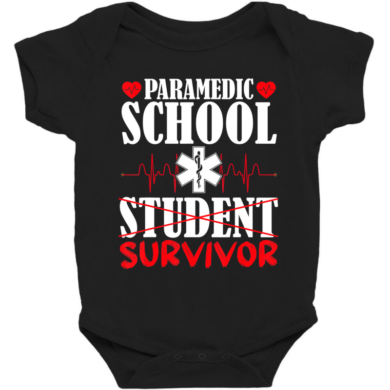 Hot Trend Emt Ems Student Graduation Paramedic School Survivor Baby Bodysuit | Artistshot