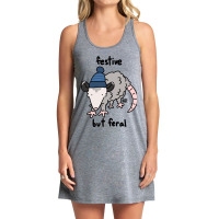 Limited Edition Festive But Feral Possum Tank Dress | Artistshot