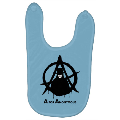 A For Anonymous Baby Bibs Designed By Icang Waluyo