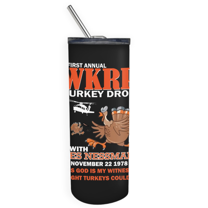 Limited Edition First Annual Wkrp Skinny Tumbler | Artistshot