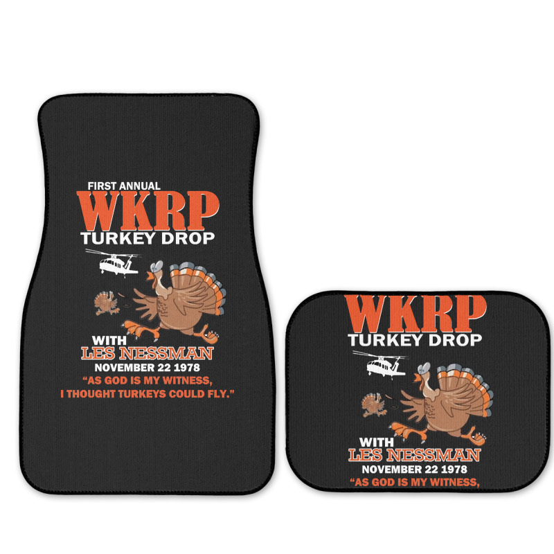 Limited Edition First Annual Wkrp Full Set Car Mats | Artistshot