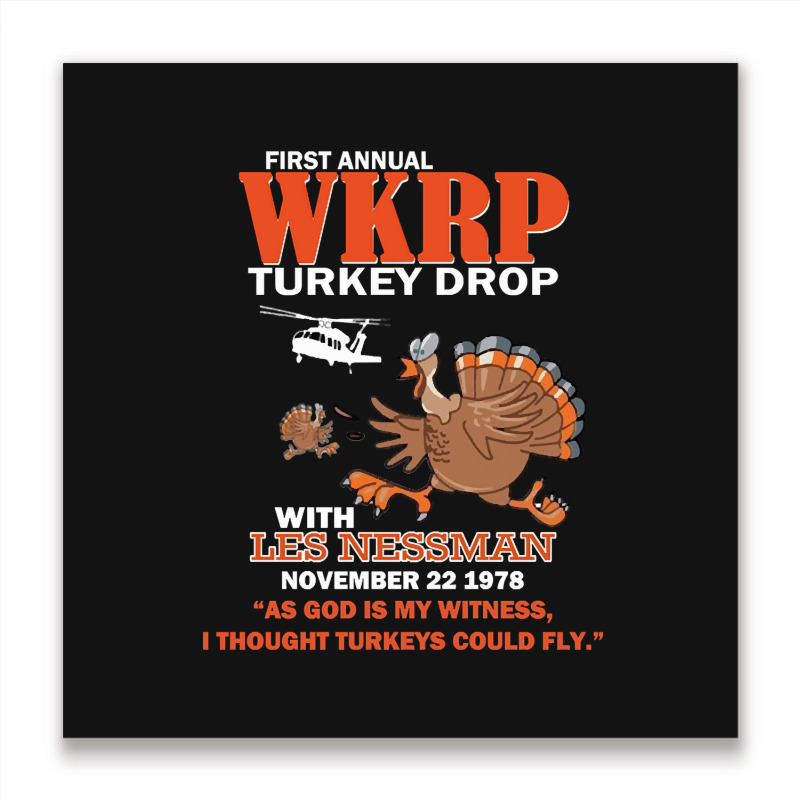 Limited Edition First Annual Wkrp Metal Print Square | Artistshot