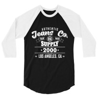 Los Angeles California Republic 2000 Vintage Birthday T Shirt 3/4 Sleeve Shirt | Artistshot