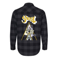 Ghost – Clockwork Tank Top Flannel Shirt | Artistshot