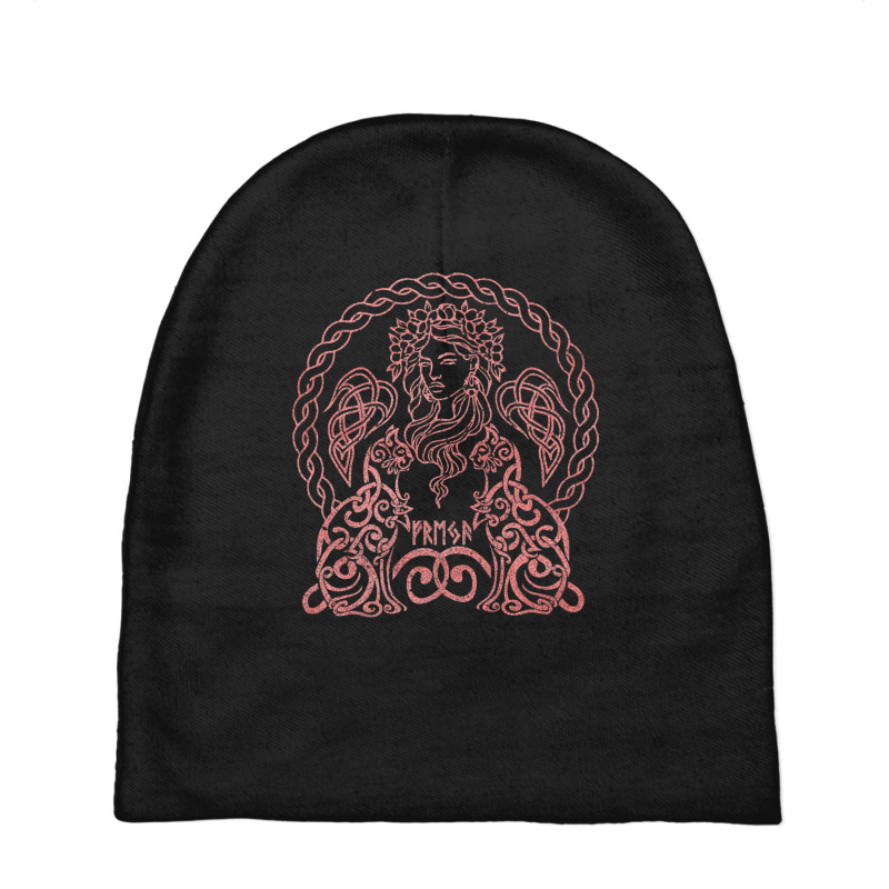 Limited Edition Freya Goddess Freyja Viking Norse Mythology Celtic Kno Baby Beanies | Artistshot