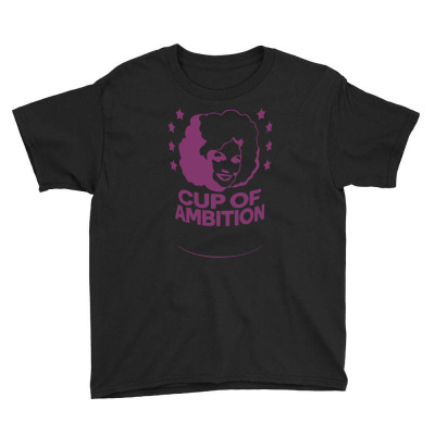 Cup Of Ambition Youth Tee Designed By Desi