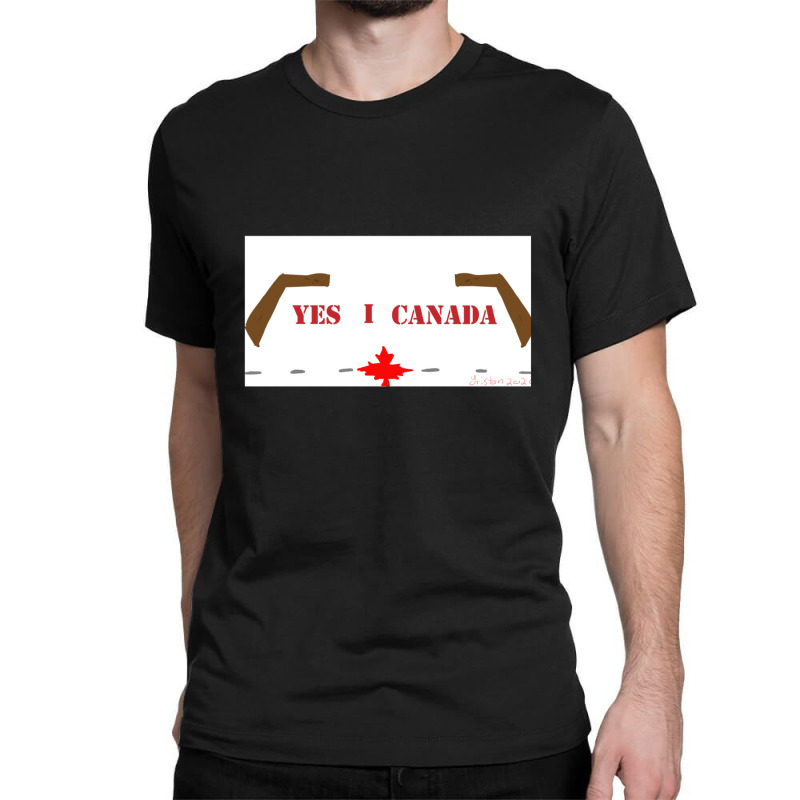 A Canada Hero Classic T-shirt by LakeshaHughlett | Artistshot