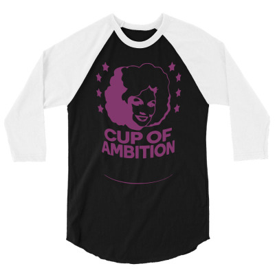Cup Of Ambition 3/4 Sleeve Shirt Designed By Desi