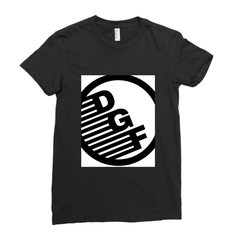 Black And White Graphic Tee Ladies Fitted T-Shirt by CharlesZacharias | Artistshot