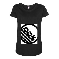 Black And White Graphic Tee Maternity Scoop Neck T-shirt | Artistshot