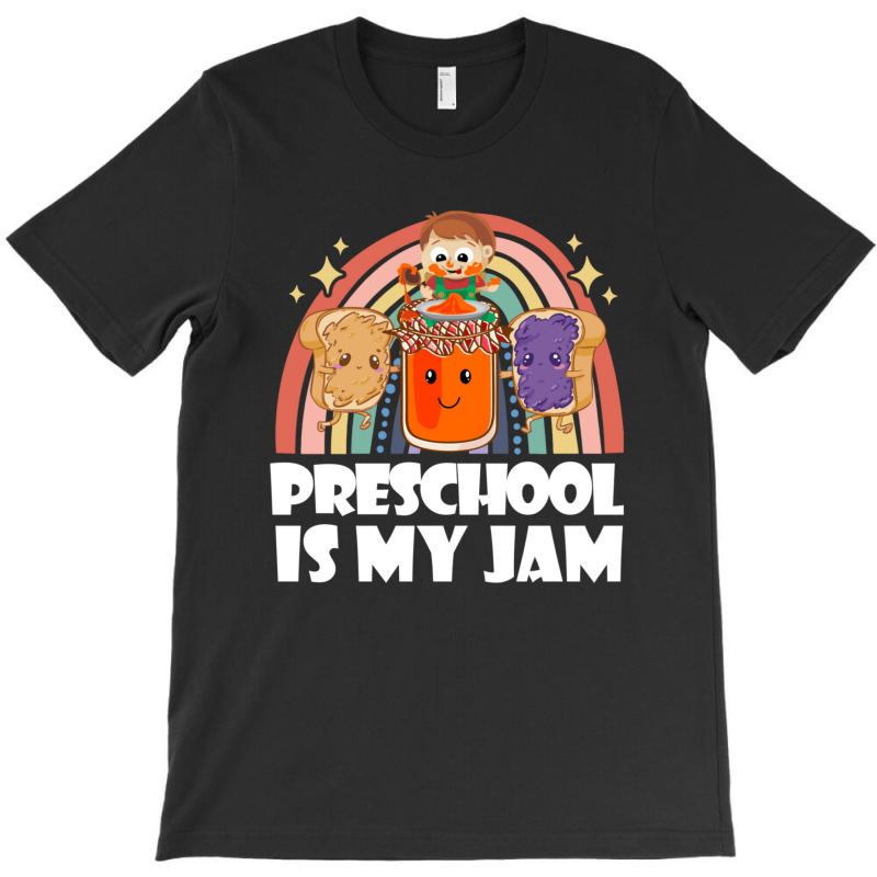 Team Preschool Is My Jam Rainbow Cute Pre K Teacher Student T-shirt | Artistshot