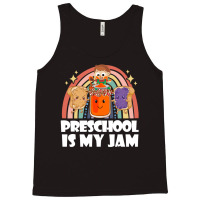 Team Preschool Is My Jam Rainbow Cute Pre K Teacher Student Tank Top | Artistshot